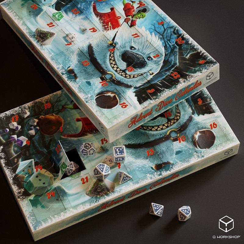 Set de dés - Advent Dice Calendar • Black Book Editions