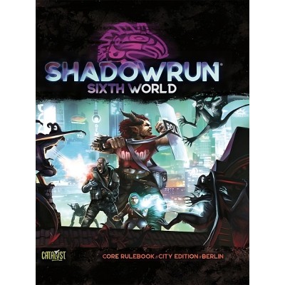 Livro Basico Shadowrun Sexto Mundo - Overrun Geek Store